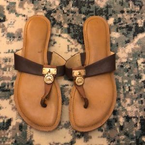 Michael Kors size 7, Flip Flops